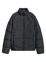Pánská péřová bunda 4F M0707 deep black 4FRAW25TDJAM0707 20S pánské