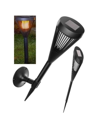 SOLÁRNÍ SVÍTILNA 2V1 S EFEKTEM PLAMENE 12 VEDLA