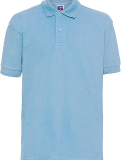 Russell Athletic 599B Dětské piqué polo z těžké bavlny 10.599B sky