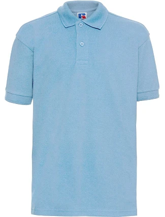 Russell Athletic 599B Dětské piqué polo z těžké bavlny 10.599B sky