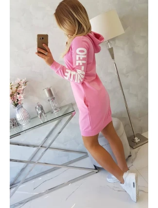 Off White světle růžové šaty Off White světle růžové šaty