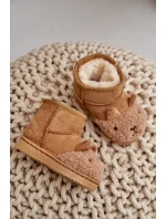 Zateplené Dětské Sněhové Boty Lamy Camel Esandira