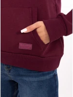 Mikina D10600BI02690A8NO bordó