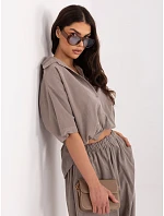 IT KS košile FL10320.12 dark lilac IT KS košile FL10320.12 dark lilac