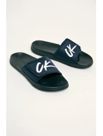 Pantofle KM0KM00499-CBK modrá - Calvin Klein Pantofle KM0KM00499-CBK modrá - Calvin Klein