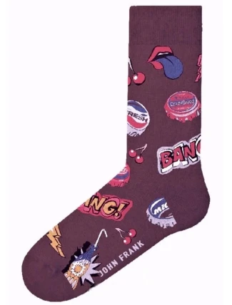 Pánské ponožky John Frank JFLSFUN80 Pánské ponožky John Frank JFLSFUN80