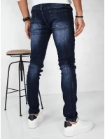 Pánské tmavě modré džínové kalhoty FashionStreet UX4148