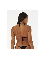 Plavková podprsenka RIP CURL Premium Surf D-Dd Sliding Tri, černá