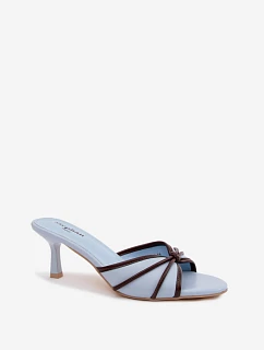 Klapky na podpatku model 228798 Step in style
