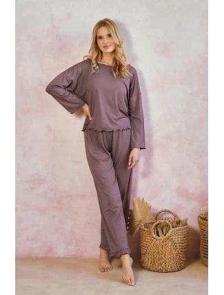 Taro Zoya 3439 long/r S-XL Z25/26 dámské pyžamo