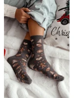 Milena ponožky 1283-038 Perníkové Vánoce 37-41