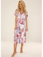 Košile De Lafense 776 Violet kr/r M-2XL