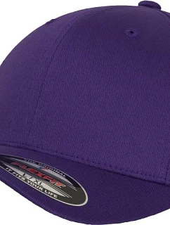 Flexfit 6277 6 Panelová kšiltovka Flexfit Wooly Combed 55.6277 purple