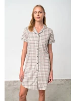 Vamp - Kostkovaná noční košile – Picnic 18217 - Vamp Vamp - Kostkovaná noční košile – Picnic 18217 - Vamp