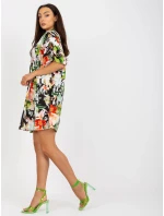 Šaty DHJ SK 6871 2.91P černozelené