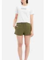 Dámský kraťasový set - QS6804E 0SR bílá/khaki  - Calvin Klein