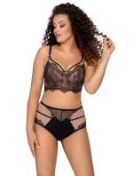Dámská podprsenka 2008 Jardin black - AVA Dámská podprsenka 2008 Jardin black - AVA