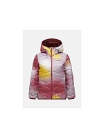 Dámská péřová bunda Peak Performance AOP Helium Down Hood – AOP, velikost: M Dámská péřová bunda Peak Performance AOP Helium Down Hood – AOP, velikost: M