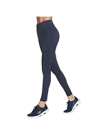 Legíny Skechers Go Walk s vysokým pasem W03LG30B-NVY, tmavě modré, velikost L
