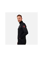 Pánská mikina ROSSIGNOL Hero Mid Layer Stretch Jkt, černá Pánská mikina ROSSIGNOL Hero Mid Layer Stretch Jkt, černá