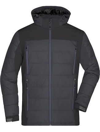 Daiber JN 1050 Pánská outdoorová hybridní bunda 02.1050 black Daiber JN 1050 Pánská outdoorová hybridní bunda 02.1050 black