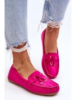 Klasické semišové mokasíny Fuchsie Good Time Klasické semišové mokasíny Fuchsie Good Time