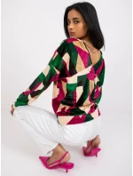 Halenka DHJ BZ 6550.74P tmavě zelená