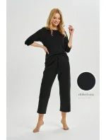 3445 DÁMSKÉ DLOUHÉ PYŽAMO MELANIA S-XL