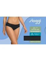 sloggi 24/7 Cotton Lace Hipster C3P - BLACK - SLOGGI BLACK - SLOGGI sloggi 24/7 Cotton Lace Hipster C3P - BLACK - SLOGGI BLACK - SLOGGI