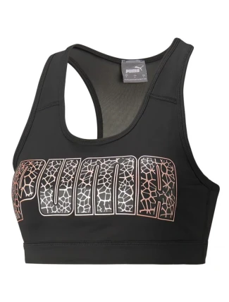 Sportovní podprsenka Puma Mid Impact 4Keeps W 520304 99 Sportovní podprsenka Puma Mid Impact 4Keeps W 520304 99