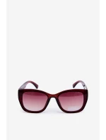 Dámské sluneční brýle UV400 tmavě hnědé