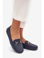 Dámské Mokasíny S Ozdobou Granátové Kaydance Dámské Mokasíny S Ozdobou Granátové Kaydance