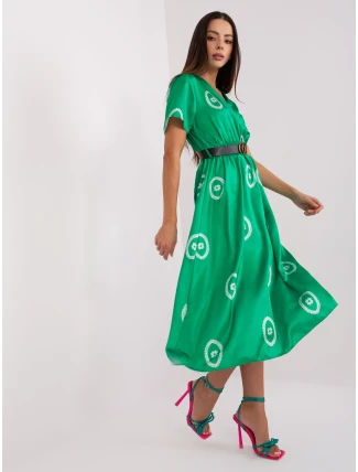 DHJ SK 17260 šaty.90 zelená