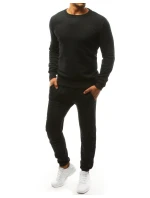 FashionStreet černá pánská tepláková souprava AX0377