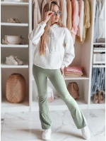 Dámské legíny do zvonu FARAFII mint FashionStreet UY2615 Dámské legíny do zvonu FARAFII mint FashionStreet UY2615