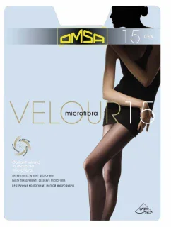 Dámské punčochové kalhoty Omsa| Velour 15 den