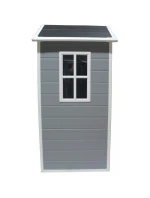 Zahradní domek na nářadí z PVC 133,5x103x202CM