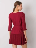 Šaty LK SK 507733.80P kaštanová Šaty LK SK 507733.80P kaštanová