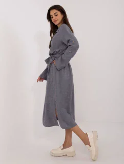 Šaty LK SK 509646.91 tmavě šedé