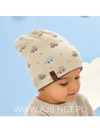 AJS 50-076 oboustranná dětská čepice AJS 50-076 oboustranná dětská čepice