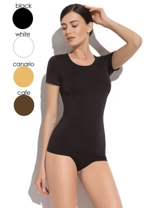 Dámské tričko 2k608 black - GATTA Dámské tričko 2k608 black - GATTA