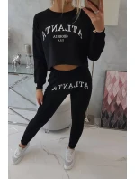 Atlanta tištěná sada černá