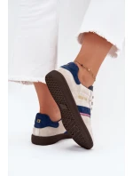 Dámské semišové nízké tenisky Big Star HI-POLY SYSTEM – šedé