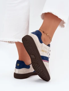 Dámské semišové nízké tenisky Big Star HI-POLY SYSTEM – šedé