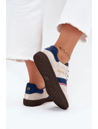 Dámské semišové nízké tenisky Big Star HI-POLY SYSTEM – šedé