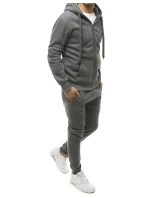 FashionStreet pánské tmavě šedé tepláky AX0379