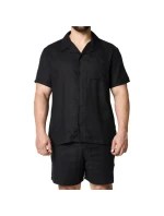 Plážové tričko BOSS Vida_Shirt NERO (50540154-001)