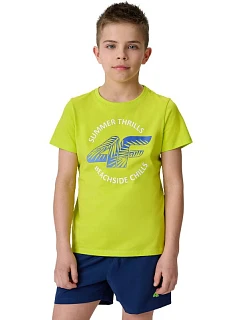 Tričko pro chlapce 4F M3284 sytě zelené 4FJWSS26TTSHM3284 45S