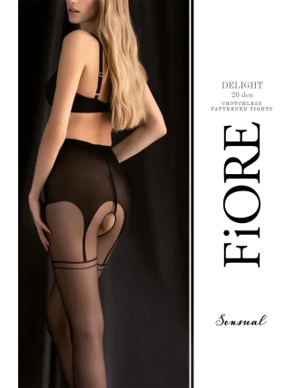 Fiore Delight 20 DEN O5037 barva:černá Fiore Delight 20 DEN O5037 barva:černá