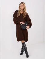 Šaty IN SK 5962.22 tmavě hnědé